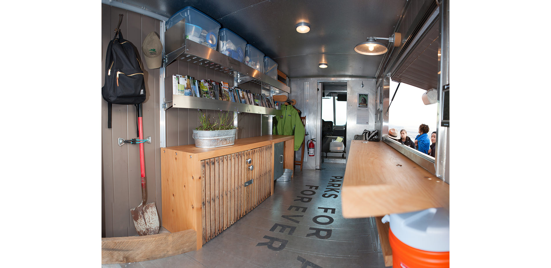 Roving Ranger Vehicle Interior