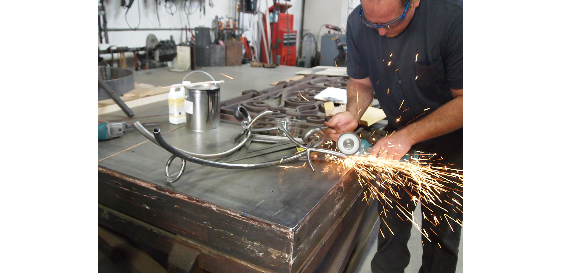 Artisan Working on Custom Weather Vane