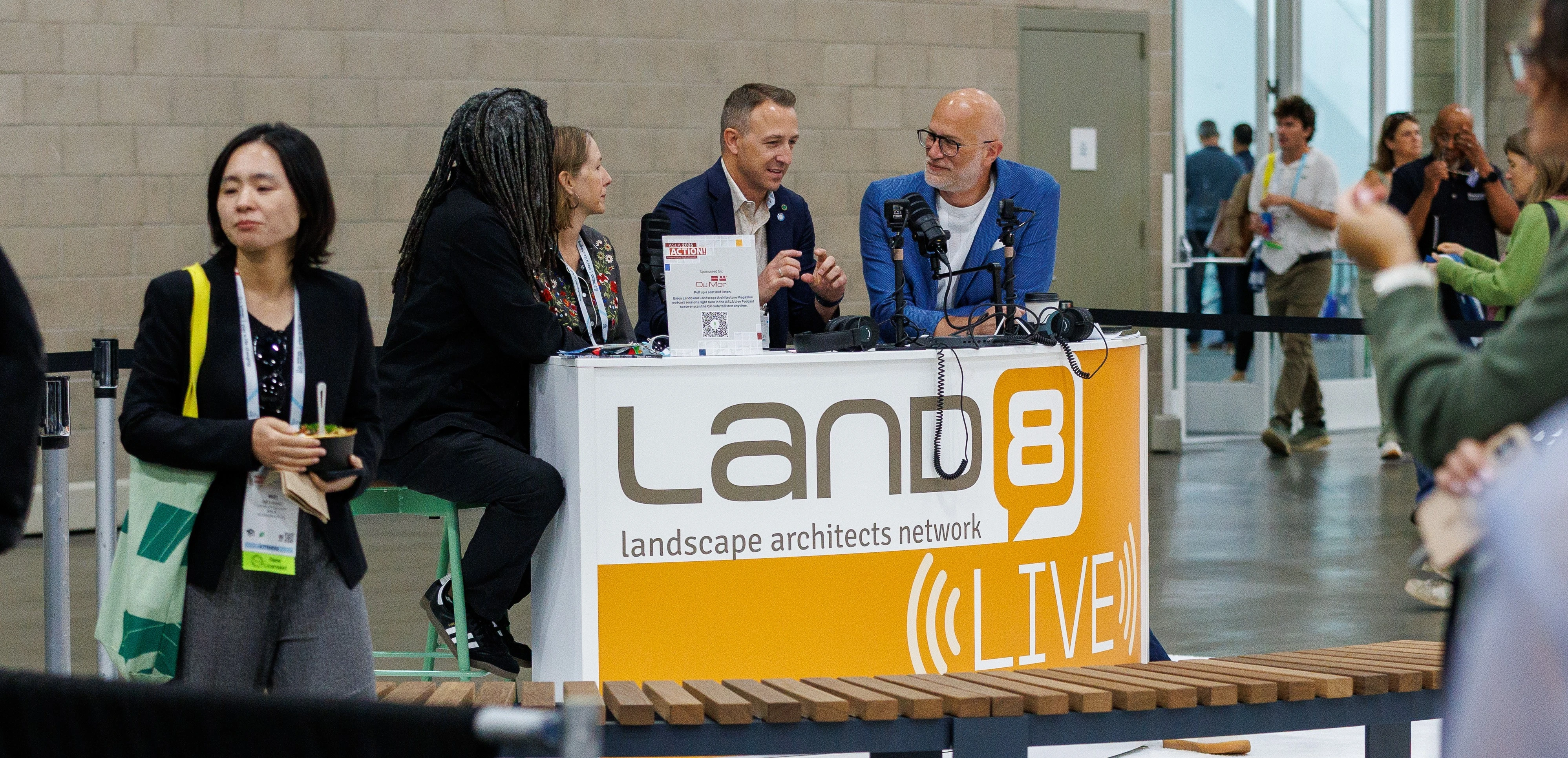 A live recording in the ASLA Live Podcast Studio on the ASLA 2026 EXPO floor