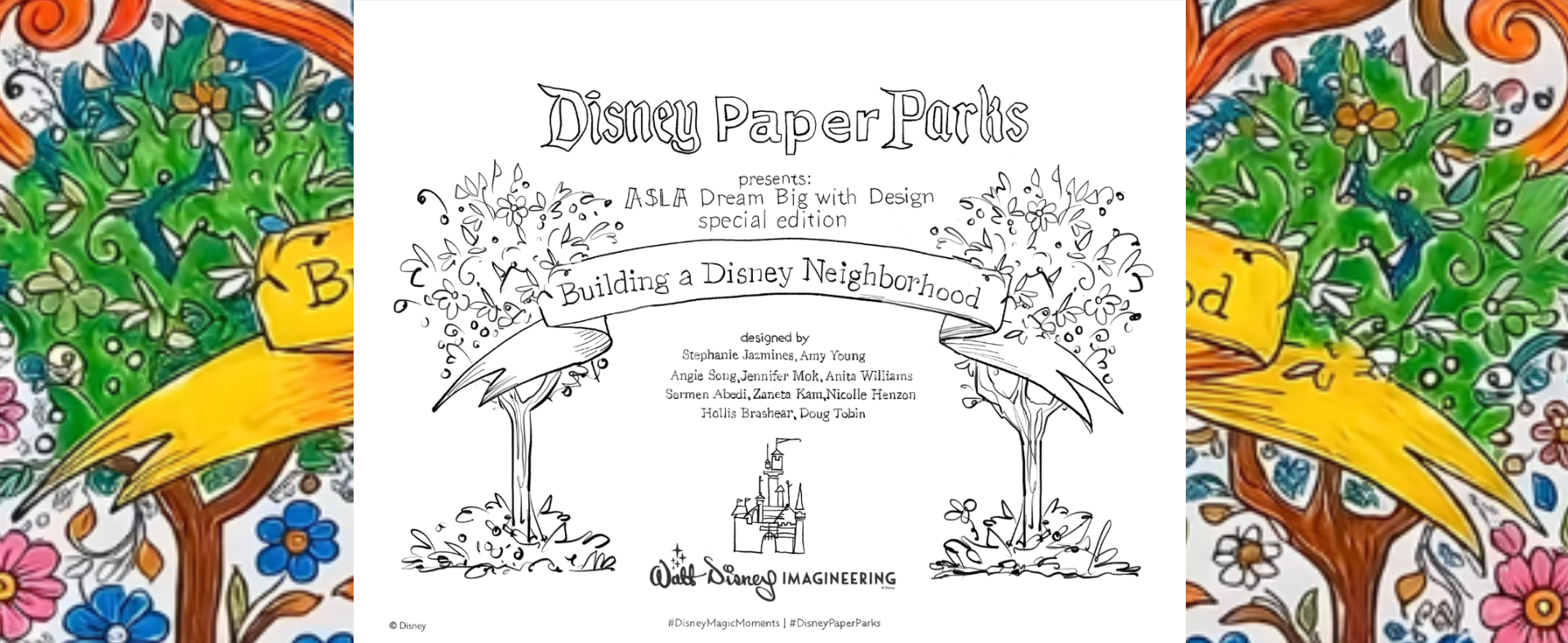 NEW: Disney Paper Parks ASLA DREAM BIG with Design Special Edition