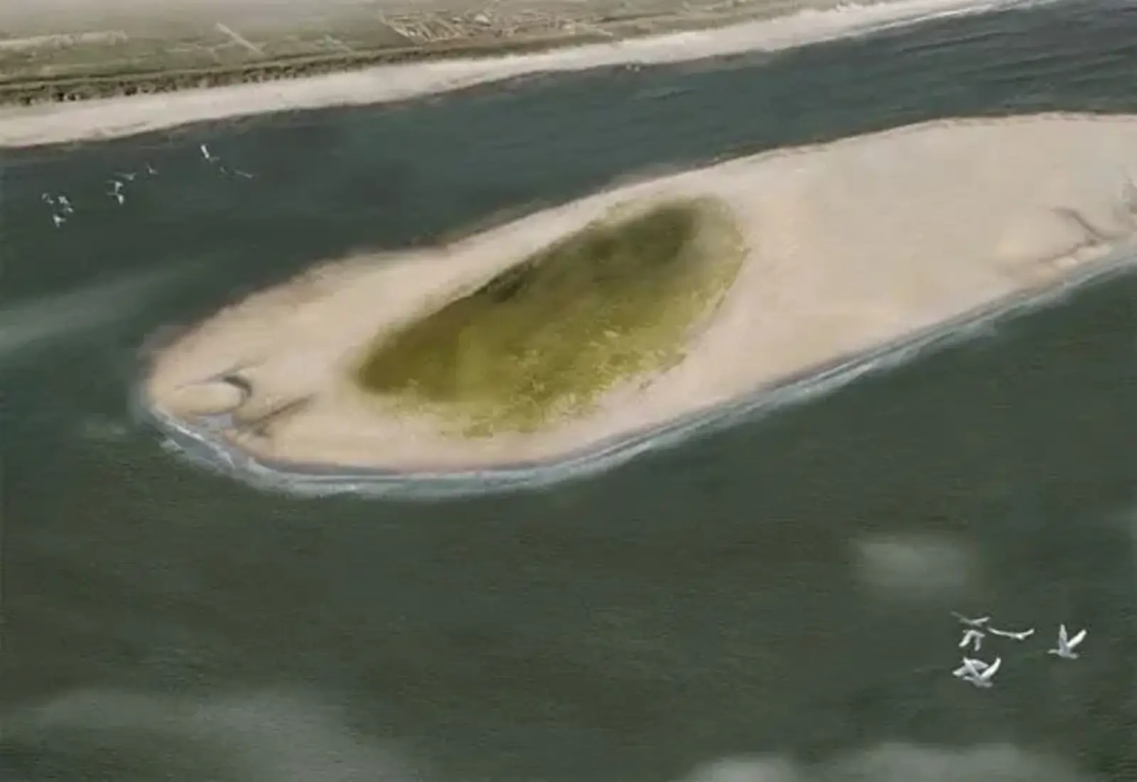 Dutch Sand Motor. Image credit: Virtual Maquette