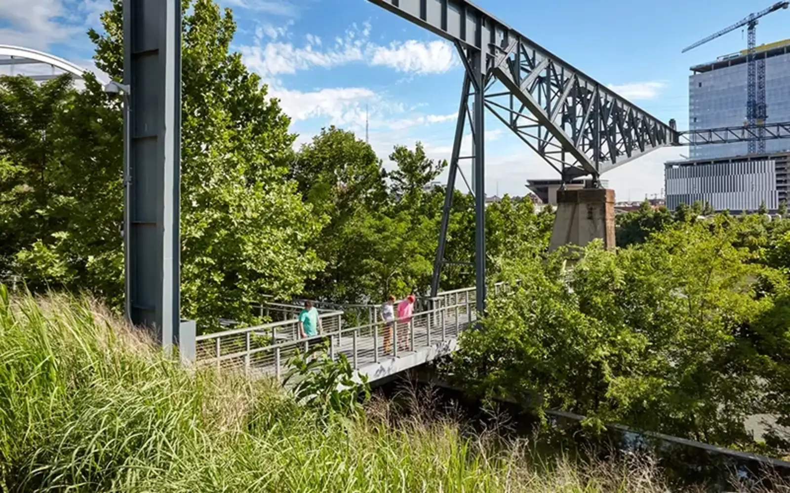 Cumberland Park, Nashville, Tennessee. HargreavesJones / Charles Mayer