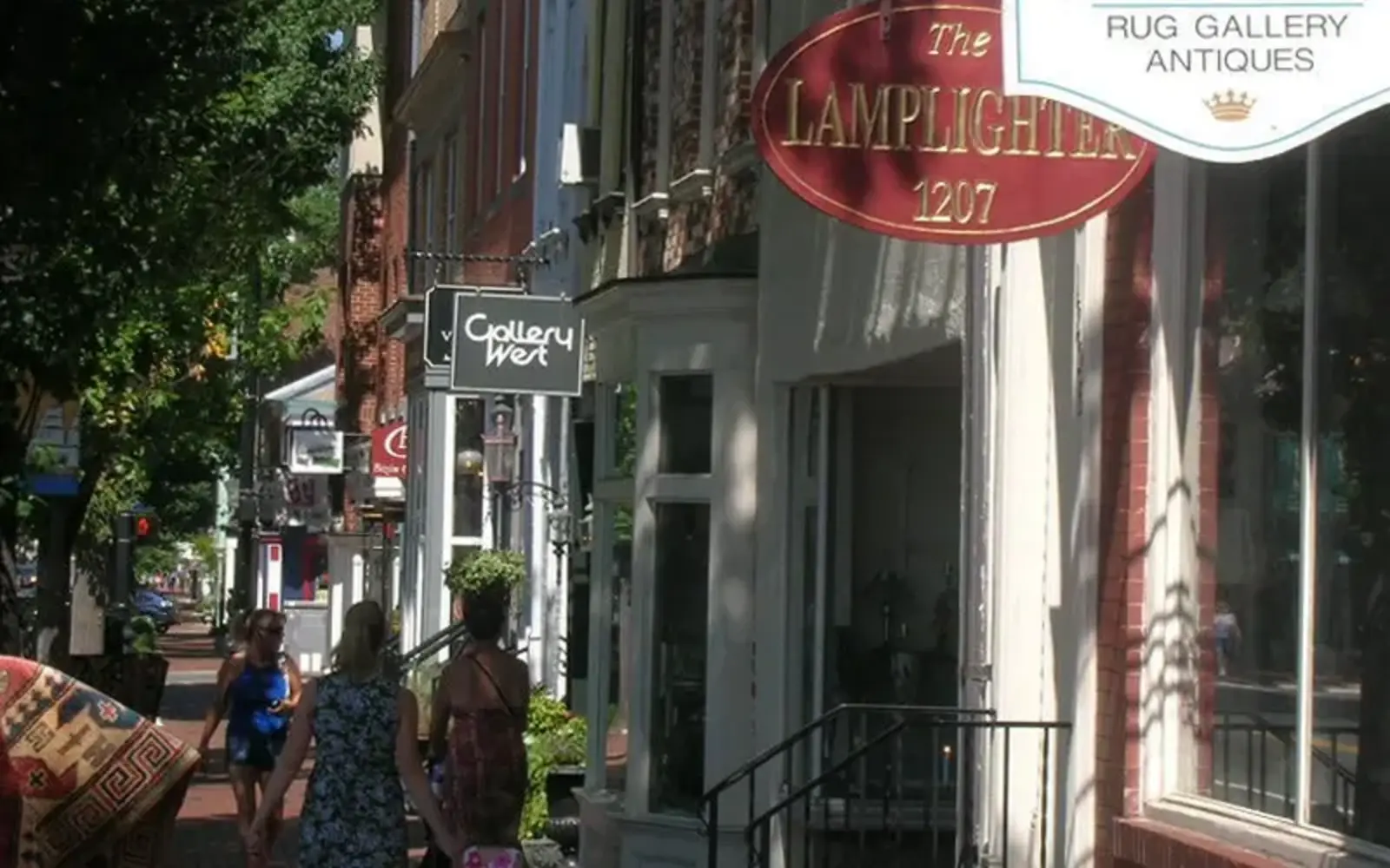 King Street in Old Town, Alexandria / Gibbs Planning Group