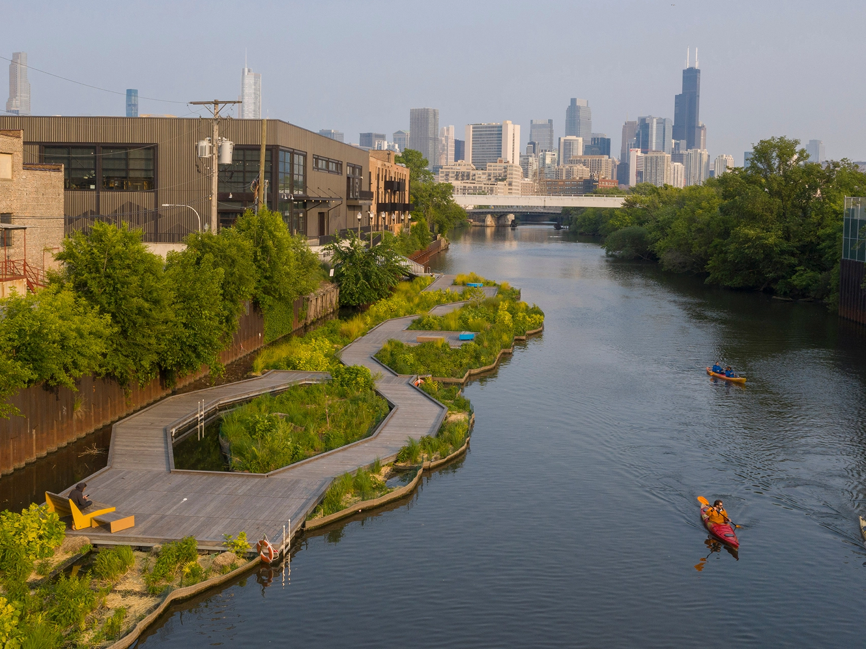 Image of the Wild Mile: Transforming an Urban River into a Floating Eco-Park