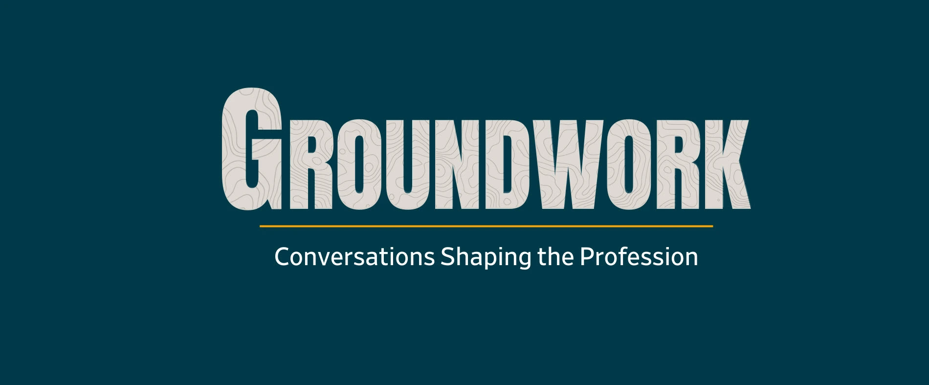 Groundwork 2026 header