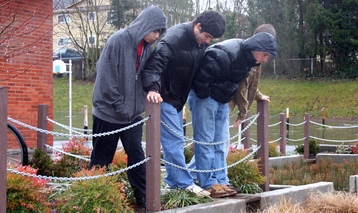 Mount Tabor Middle School Rain Garden