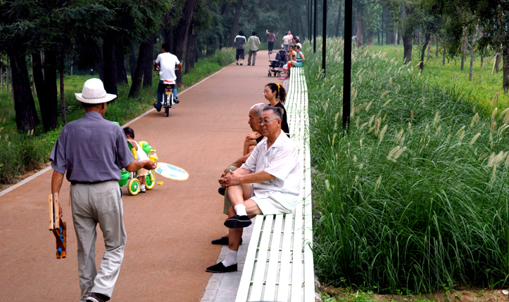 The Red Ribbon, Tanghe River Park